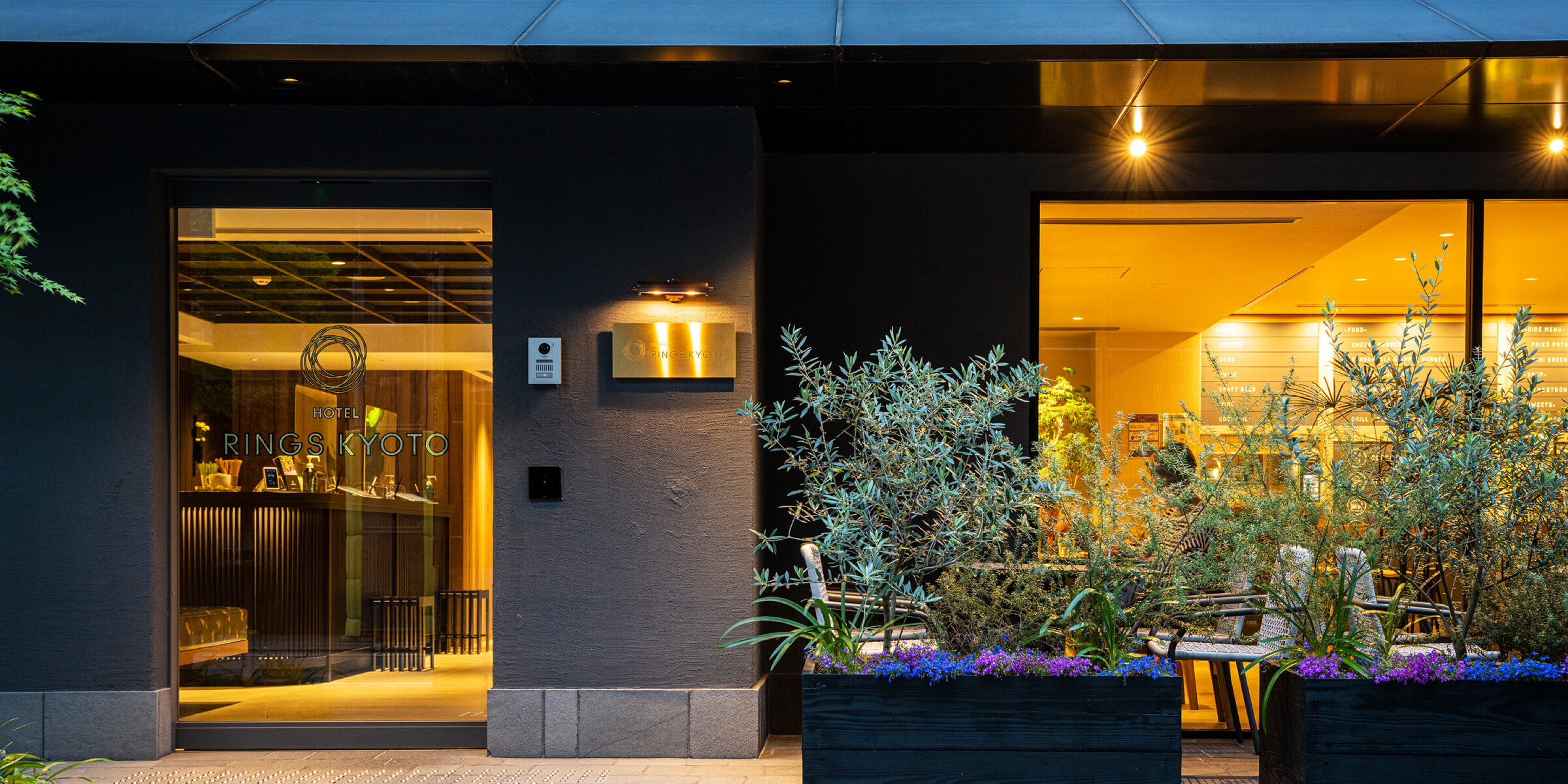 京都市営地下鉄四条駅から徒歩7分、ホテルリングス京都